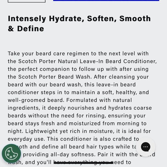 Scotch Porter beard conditioner - Picture 2 of 2